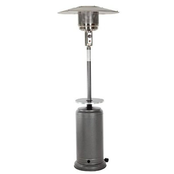 Golden Flame 46,000 BTU XL-Series Stainless Steel Patio Heater with Wheels Propane 